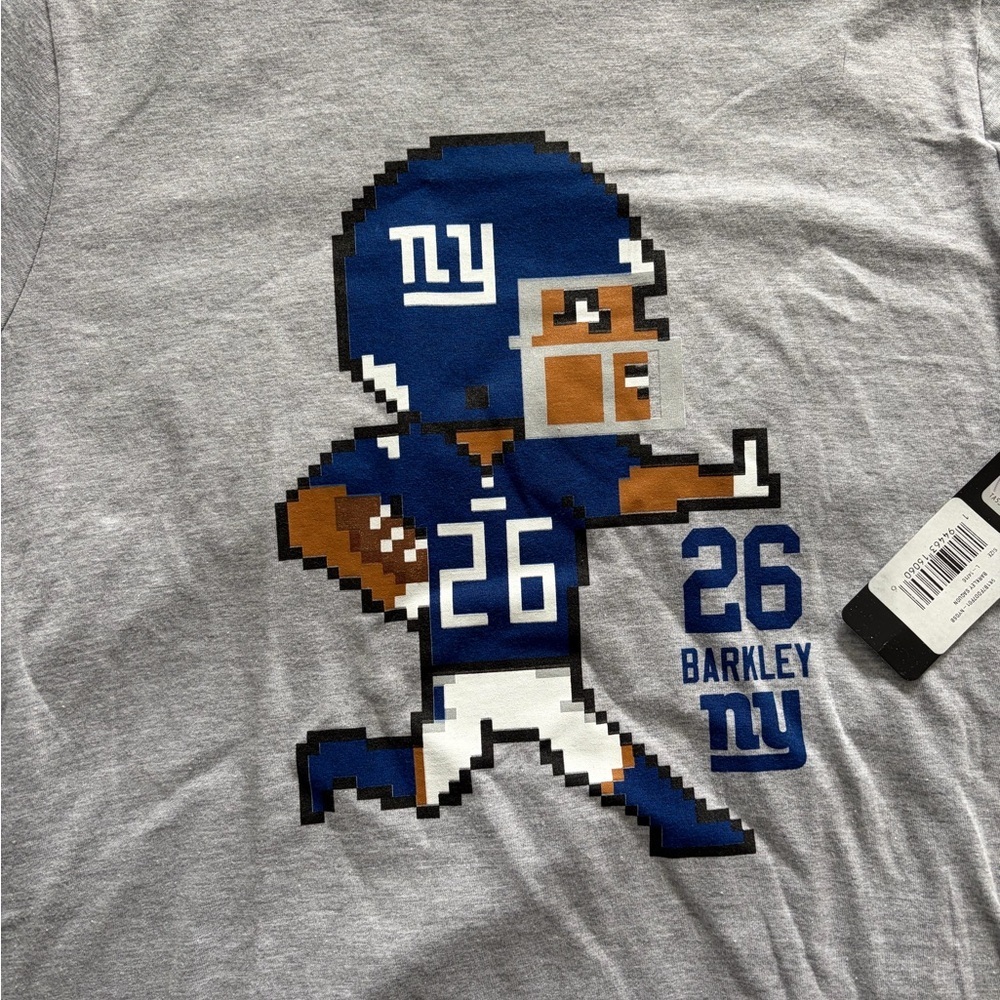 NFL Team Boys New York Giants Saquon Barkley Graphic T-Shirt - Picture 2 of 6